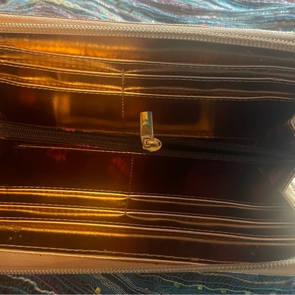 Betsey Johnson fun sparkly gold wallet. Measures approximately 8 x 4”. NWOT - Picture 7 of 13